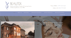 Desktop Screenshot of beautex.com