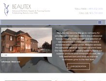 Tablet Screenshot of beautex.com